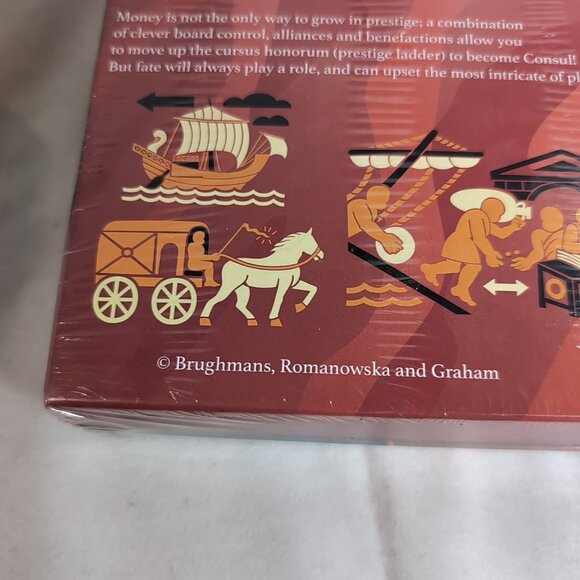 FORVM Forum Trade Empires of Rome Board Game NEW SEALED Brughmans MSRP $100CAD - Picture 8 of 9